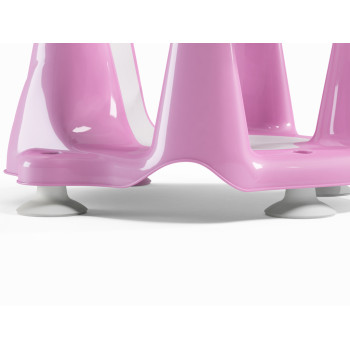OK BABY Sedadlo do vane protišmykové Flipper Evolution s prísavkami 6–15m Pink