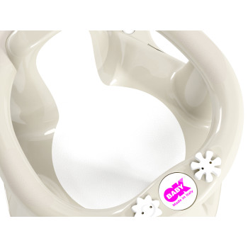 OK BABY Sedadlo do vane protišmykové Flipper Evolution s prísavkami 6–15m White