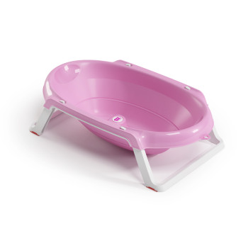 OK BABY Vanička skladacia protišmyková Onda Slim 0–12m Pink