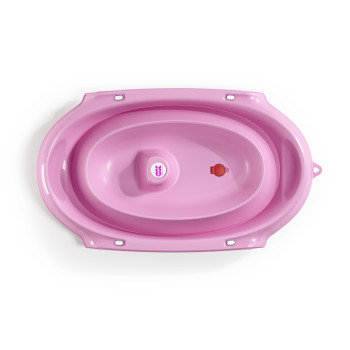 OK BABY Vanička skladacia protišmyková Onda Slim 0–12m Pink
