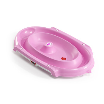 OK BABY Vanička skladacia protišmyková Onda Slim 0–12m Pink