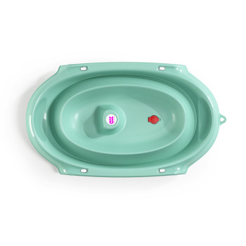 OK BABY Vanička skladacia protišmyková Onda Slim 0–12m Sky blue