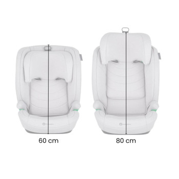 PETITE&MARS Autosedačka Astor Pro i-Size Gentle Grey 100-150 cm (15-36 kg)
