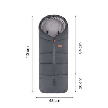 PETITE&MARS Fusak nastaviteľný 3v1 Jibot Dark Walnut