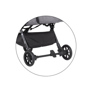 PETITE&MARS Kočík športový Pax Ultimate Grey
