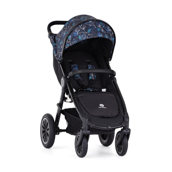 PETITE&MARS Kočík Street+ Air Black Limited 100 Stylish Beauty