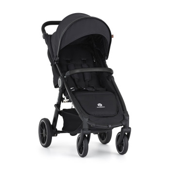 PETITE&MARS Kočík Street+ RWS Black Perfect Black