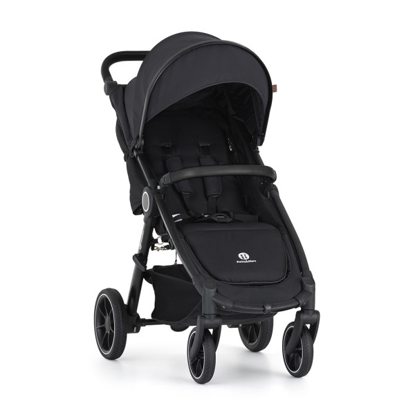 PETITE&MARS Kočík Street+ RWS Black Perfect Black