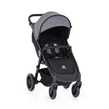 PETITE&MARS Kočík Street+ RWS Black Ultimate Grey