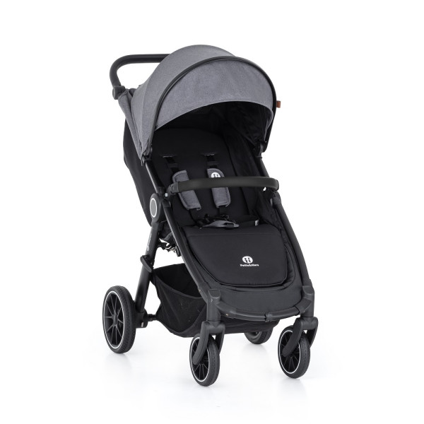 PETITE&MARS Kočík Street+ RWS Black Ultimate Grey