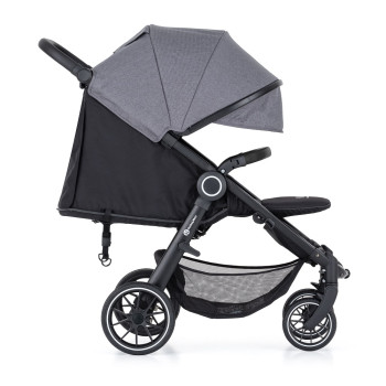 PETITE&MARS Kočík Street+ RWS Black Ultimate Grey