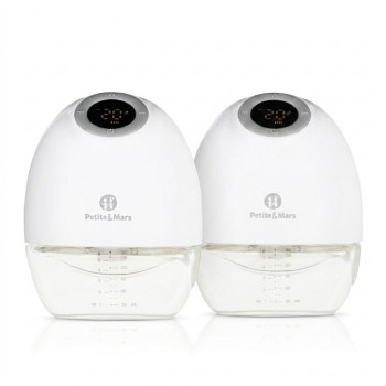 PETITE&MARS Odsávačka materského mlieka elektrická handsfree Gaia Duo