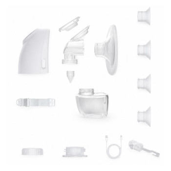 PETITE&MARS Odsávačka materského mlieka elektrická handsfree Gaia Duo
