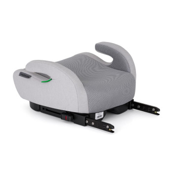 PETITE&MARS Podsedák Optimus Pro i-Size Air Gentle Grey 125 - 150 cm (22-36 kg)