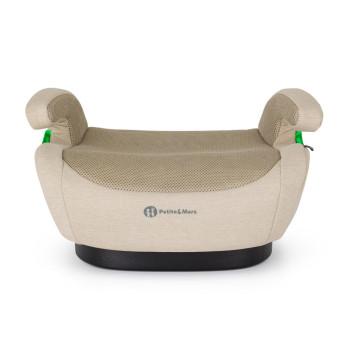 PETITE&MARS Podsedák Optimus Pro i-Size Air Sage Beige 125 - 150 cm (22-36 kg)
