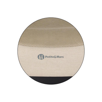 PETITE&MARS Podsedák Optimus Pro i-Size Air Sage Beige 125 - 150 cm (22-36 kg)