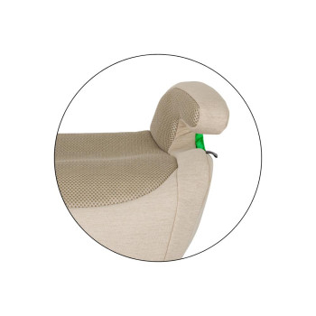 PETITE&MARS Podsedák Optimus Pro i-Size Air Sage Beige 125 - 150 cm (22-36 kg)