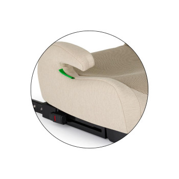 PETITE&MARS Podsedák Optimus Pro i-Size Air Sage Beige 125 - 150 cm (22-36 kg)