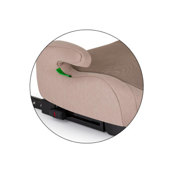 PETITE&MARS Podsedák Optimus Pro i-Size Air Tan Brown 125 - 150 cm (22-36 kg)