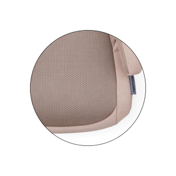PETITE&MARS Podsedák Optimus Pro i-Size Air Tan Brown 125 - 150 cm (22-36 kg)