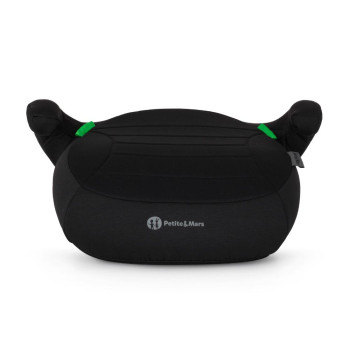 PETITE&MARS Podsedák Zuno Coal Black 125 - 150 cm (22-36 kg)