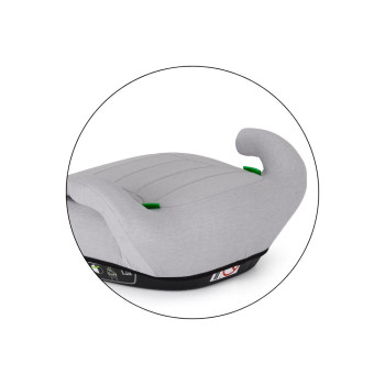 PETITE&MARS Podsedák Zuno Gentle Grey 125 - 150 cm (22-36 kg)