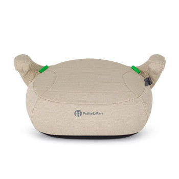 PETITE&MARS Podsedák Zuno Sage Beige 125 - 150 cm (22-36 kg)