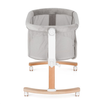 PETITE&MARS Postieľka detská polohovateľná s funkciou kolísky Glory 2v1 Mocha Beige