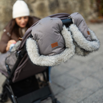 PETITE&MARS Rukávnik / rukavice Furry Veritable Khaki