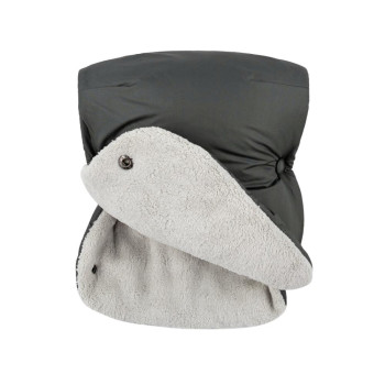 PETITE&MARS Rukávnik / rukavice Jasie na kočík Charcoal Grey