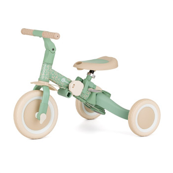 PETITE&MARS Trojkolka multifunkčná 5v1 Turbo - limitovaná edícia Green Twist