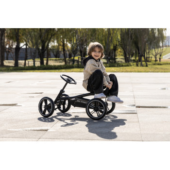 QPLAY Štvorkolka Go Kart Black, 3r+