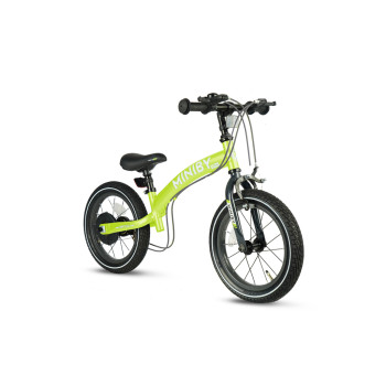 QPLAY Bicykel Miniby 3v1 Green, vek 2 - 8 rokov