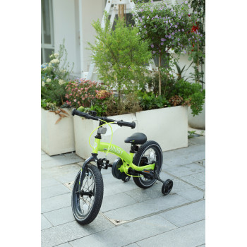 QPLAY Bicykel Miniby 3v1 Green, vek 2 - 8 rokov