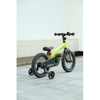 QPLAY Bicykel Miniby 3v1 Green, vek 2 - 8 rokov
