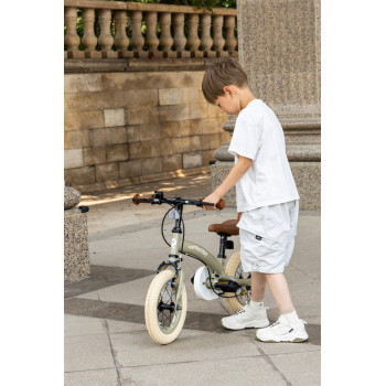 QPLAY Bicykel Miniby 3v1 Green, vek 2 - 8 rokov