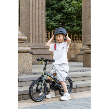 QPLAY Bicykel Miniby 3v1 Green, vek 2 - 8 rokov