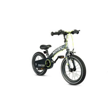 QPLAY Bicykel Miniby 3v1 Grey, vek 2 - 8 rokov