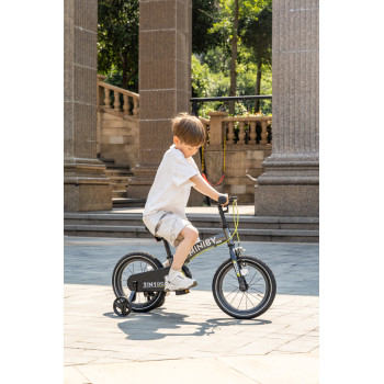 QPLAY Bicykel Miniby 3v1 Grey, vek 2 - 8 rokov