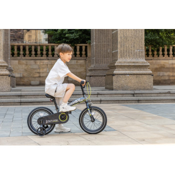 QPLAY Bicykel Miniby 3v1 Grey, vek 2 - 8 rokov
