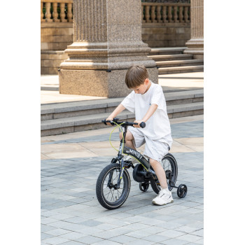 QPLAY Bicykel Miniby 3v1 Grey, vek 2 - 8 rokov