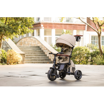 QPLAY Trojkolka Comfo Max Beige, 7v1, vek 10-72 mesiacov