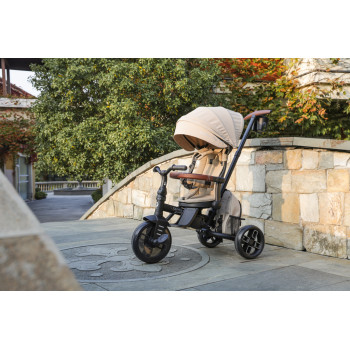 QPLAY Trojkolka Comfo Max Beige, 7v1, vek 10-72 mesiacov