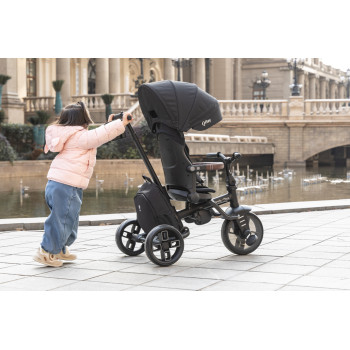 QPLAY Trojkolka Comfo Max Coffee, 7v1, vek 10-72 mesiacov