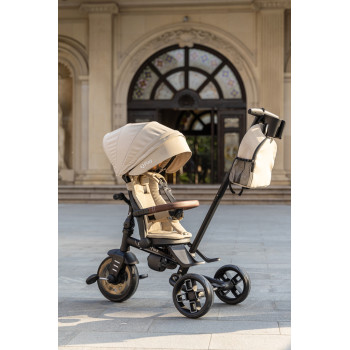 QPLAY Trojkolka Comfo Max Coffee, 7v1, vek 10-72 mesiacov