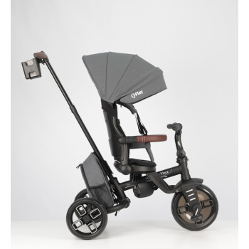 QPLAY Trojkolka Comfo Max Grey, 7v1, vek 10-72 mesiacov