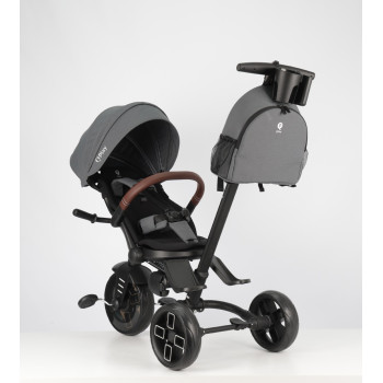 QPLAY Trojkolka Comfo Max Grey, 7v1, vek 10-72 mesiacov