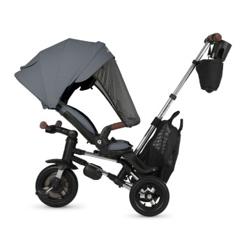 QPLAY Trojkolka Nova Deluxe 5v1 Grey, 10-72 mesiacov
