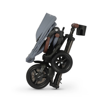 QPLAY Trojkolka Nova Deluxe 5v1 Grey, 10-72 mesiacov