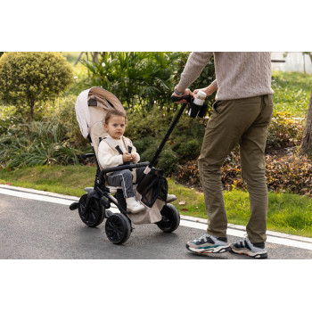 QPLAY Trojkolka Nova Max 5v1 Beige, 10-72 mesiacov